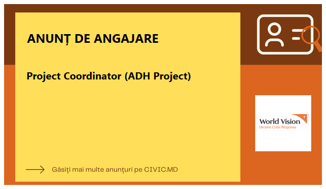 Project Coordinator (ADH Project)